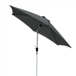 Marco Paul 1.7m Garden Parasol Outdoor Tilt Black
