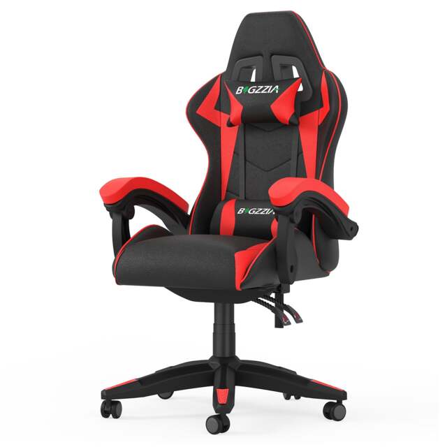 Rattantree Reclining PU Leather Gaming Chair With Lumbar Support