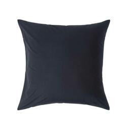 Homescapes Black European Size Egyptian Cotton Pillowcase 200 TC - 80 x 80 cm