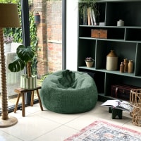rucomfy Slouchbag Bean Bag - Classic Snug Indoor Seat for Adults