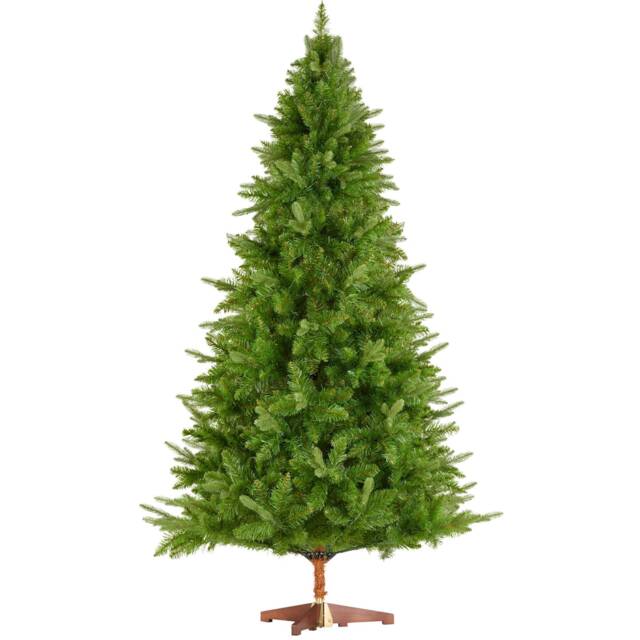 Christmas Tree Cupid - artificial in green, PVC, injection moulded needles Green green 6ft 1