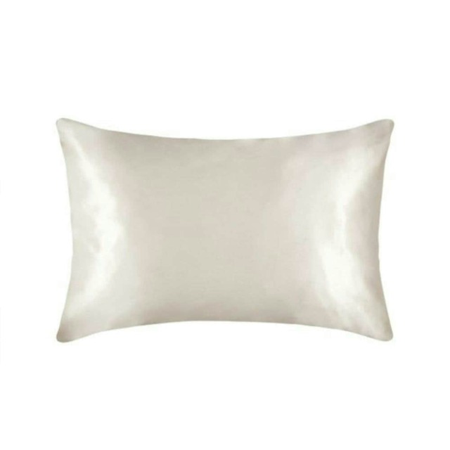 100% Mulberry Silk Pillowcase 1 Piece Cream One Size 1
