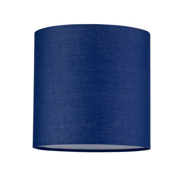 Navy Blue Cotton 17cm Table Lamp Shade Blue Small 1