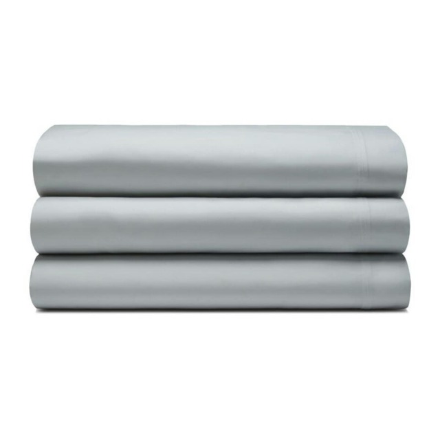 Belledorm Egyptian Cotton Blend Fitted Sheet - Thyme Green - 200cm x 200cm