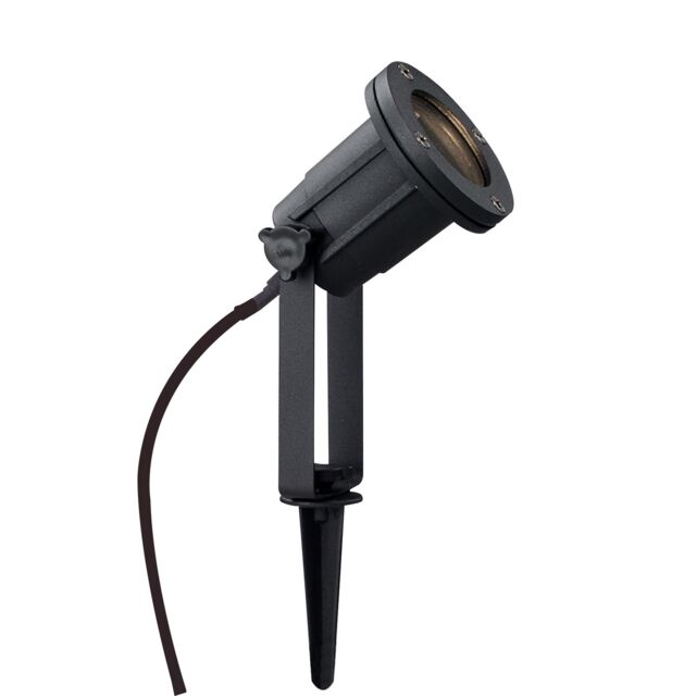 Nordlux Spotlight Outdoor Spot Light Black Aluminium GU10 Adjustable Head - Mains Powered, IP54