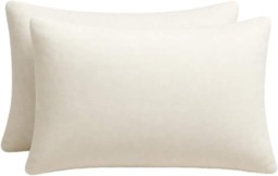 Nod Off Luxury Duck Feather Pillow, Cotton Cover, Hotel Quality - Pack 0f 2