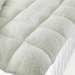 Gr8 Home Super Soft Teddy Mattress Topper Enhancer Double Size Bedding