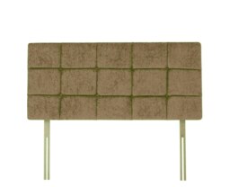 Pearl Mink Chenille Headboard Single Multi