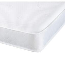 Hybrid Memory Foam Mattress for Superior Comfort - 6 Inch Deep, Medium Firm Support White European Small Single