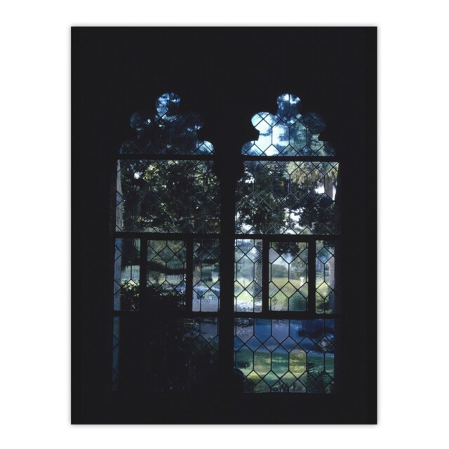 "Cloister Hotel Vitro Stained Glass Margolies Wall Art Poster Print 12X16"""