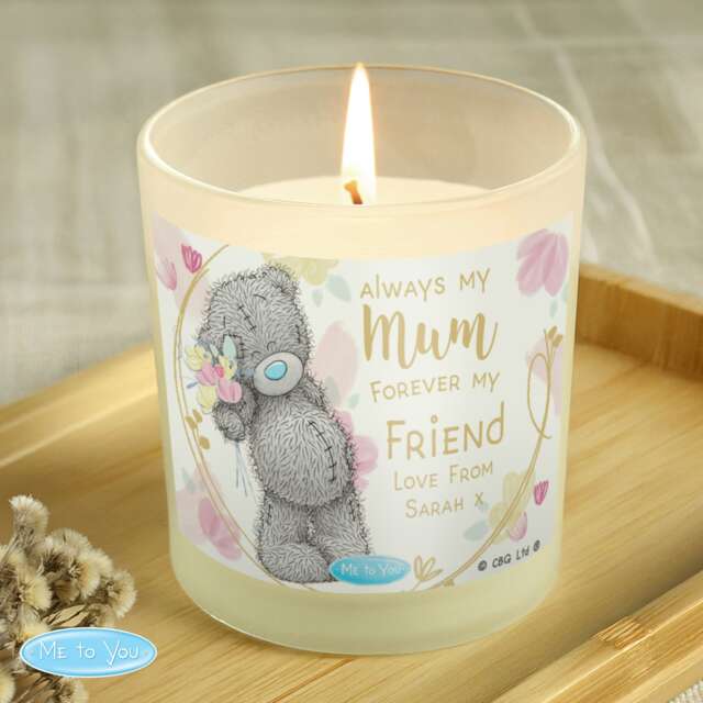 Personalised Me To You Forever My Friend Candle Jar Clear