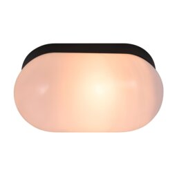Nordlux Foam Indoor Wall Light Black Plastic E27 Bathroom Safe - Mains Powered , IP44 Black Black