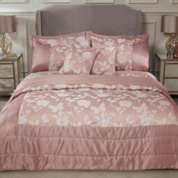Butterfly Meadow Bedspread - Blush