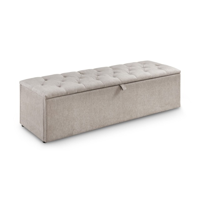 Premium Monterey Blanket Box in Mink Chenille