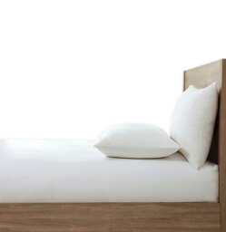 Martex Linen Fitted Sheet White - Single