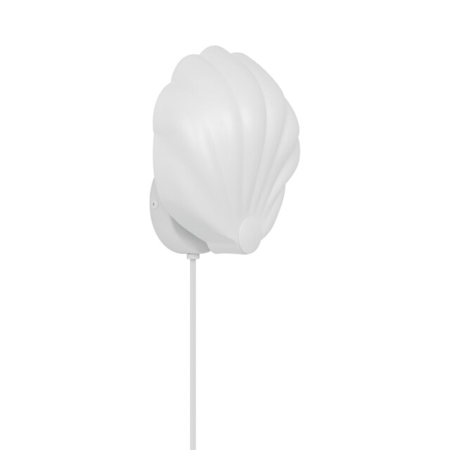 Nordlux Konchi Indoor Wall Light White Metal Sensor E14 Retro - Plug In or Mains Powered , IP20 White White
