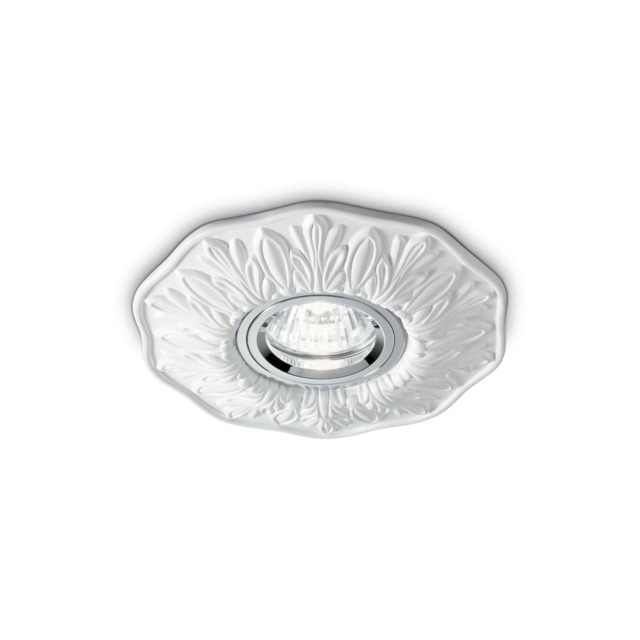Polka 1 Light Recessed Spotlight White, GU10
