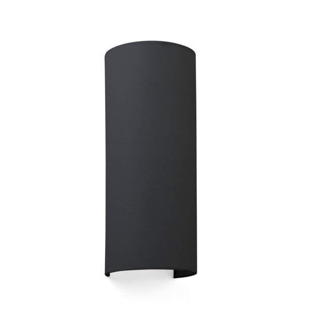 Cotton Black Round Wall Light 370x 148x 125, E27