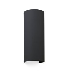Cotton Black Round Wall Light 370x 148x 125, E27