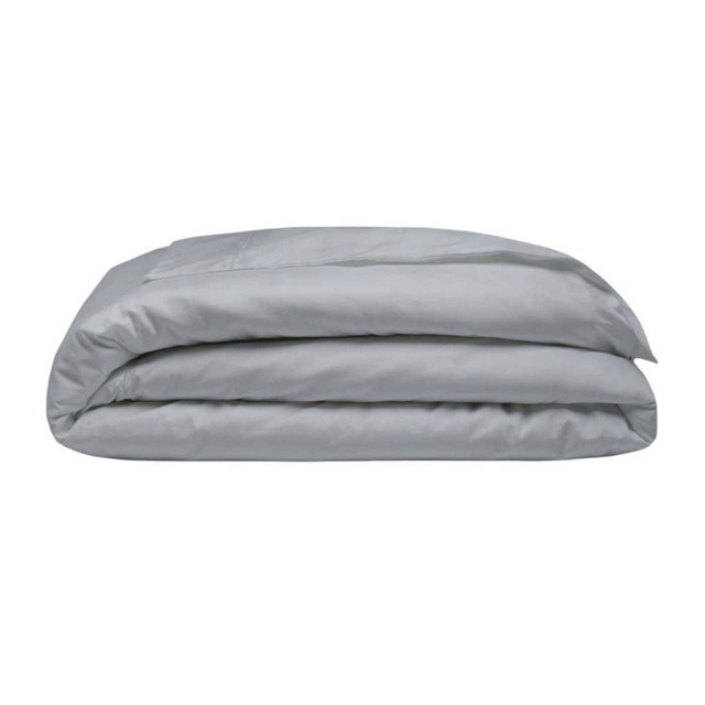 Belledorm 400 Thread Count Egyptian Cotton Oxford Duvet Cover - Platinum - Superking
