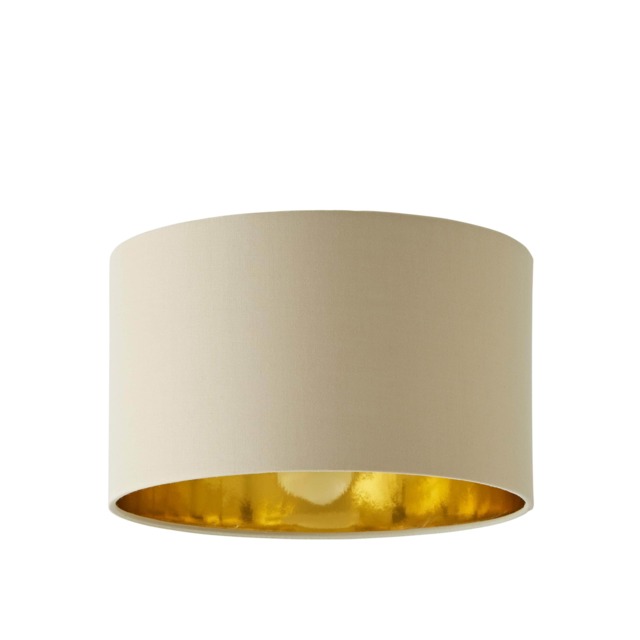 ValueLights Reni Natural Gold Shade and Bulb