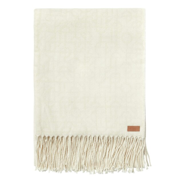 Vinga Verso Blanket - Off White - 0.5cm x 170cm x 130cm Cream
