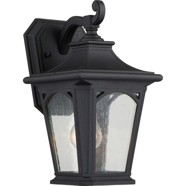 Bedford 1 Light Small Wall Lantern - Mystic Black Finish, E27