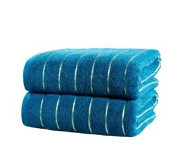 Sandringham Cotton Towel Super Soft And Absorbant Blue Face cloth 1