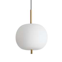 Umile 30cm LED Globe Pendant Ceiling Light White 3000K