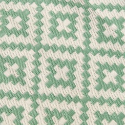 OHS Large Geometric Waterproof Outdoor Garden Patio Floor Mat Rug Green Sage 120 x 170cm