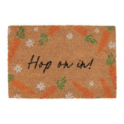 Something Different Hop On In Door Mat - Natural - One Size Cream One Size