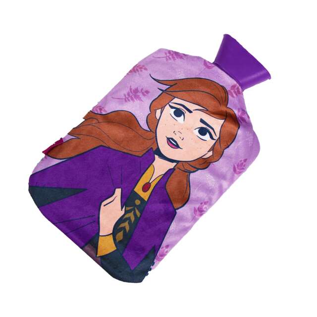 Frozen Reversible 2L Hot Water Bottle And Cover Blue Blue/Purple One Size 1