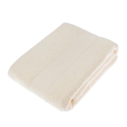 Homescapes Turkish Cotton Cream Bath Sheet