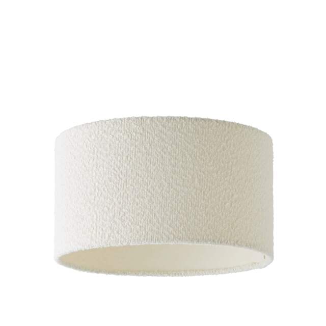 ValueLights Reni Medium Cream Boucle Pendant Shade Cream