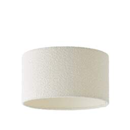 ValueLights Reni Medium Cream Boucle Pendant Shade Cream