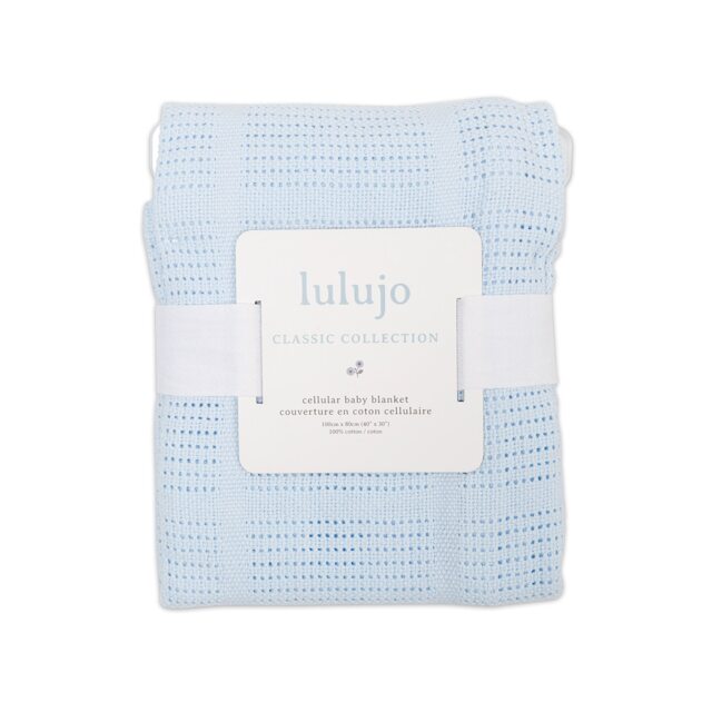 Cellular Blanket - Blue