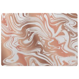Rose Gold Marble Rug Multi