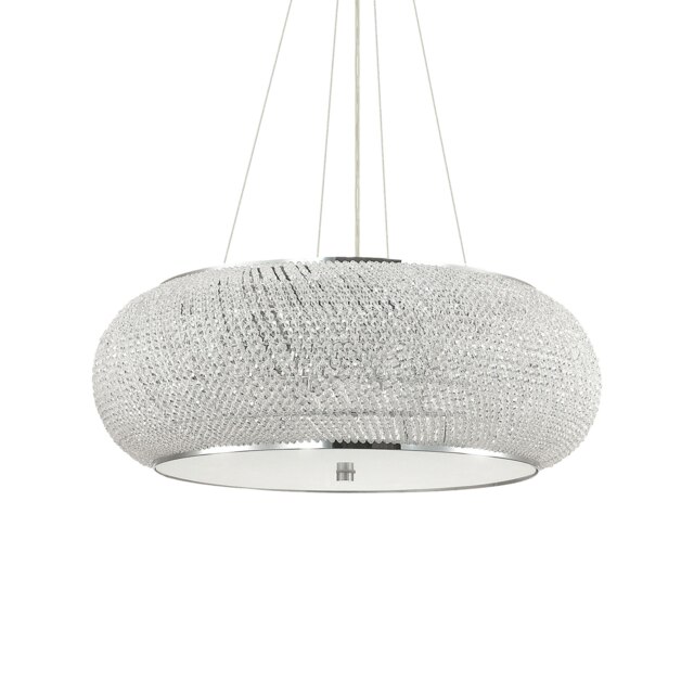 Pasha' Decorative Crystal & Glass Pendant Gold, E14