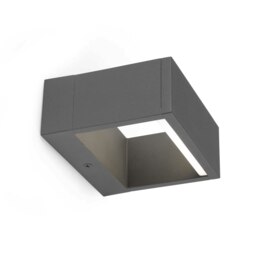Alp LED Outdoor Wall Light Dark Grey IP54