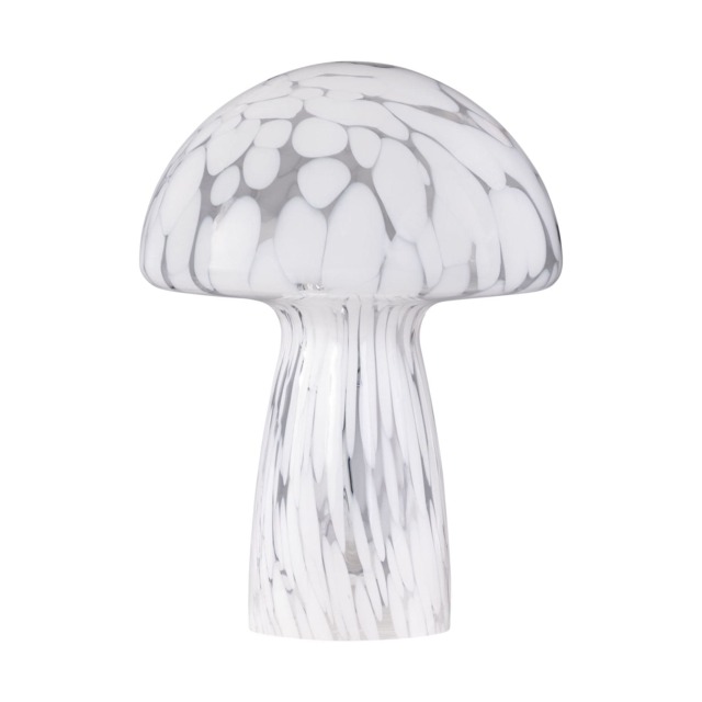 Confetti - White and Glass Table Lamp