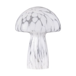 Confetti - White and Glass Table Lamp