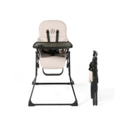 Ickle Bubba Flip Magic Fold Highchair - Pearl Grey