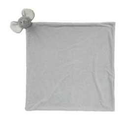 Mumbles Baby Elephant Blanket - Grey - One Size