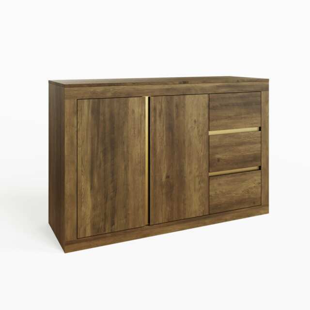 Astley Sideboard Brown Knotty Oak