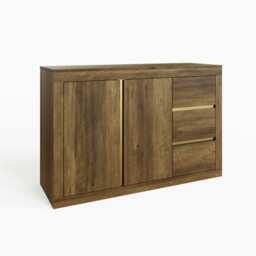 Astley Sideboard Brown Knotty Oak