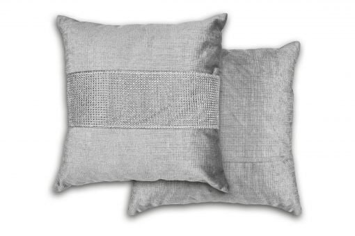 Melia Cushion Cover Grey Grey Grey
