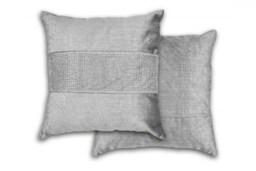 Melia Cushion Cover Grey Grey Grey