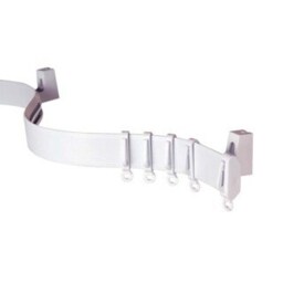 190cm PVC Track White White