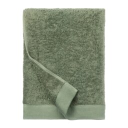 Vinga Birch Plain Towel - Green - 140cm x 70cm Green