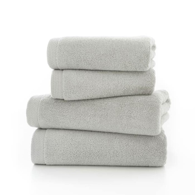 Egyptian Cotton Spa Quality Absorbent Soft & Premium Comfort Bathroom Towels Chrome Chrome